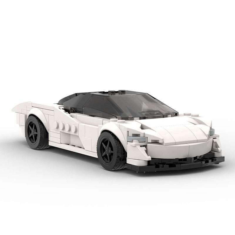 Модель сборки из строительных блоков Moc Суперкар McLaren Speedtail Серия Speed