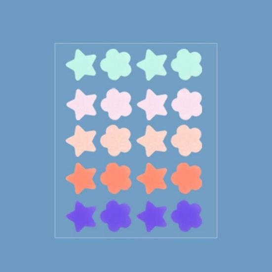 2 листа пластырей от прыщей, невидимые яркие цветные гидроколлоидные наклейки, пластыри от прыщей для ночного восстановления