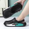 Summer Couples Sandals Men Outdoor Garden Clogs Hole Male Casual Shoes Fashion Water Shoes Comfort Home Soft Slippers