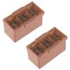 40А 30А 30А Плавкая вставка 24370-C991B 90982-08299 Автомобильный cartridge fuse Kit формы MCASE с прорезью(Упаковка 2 шт.)