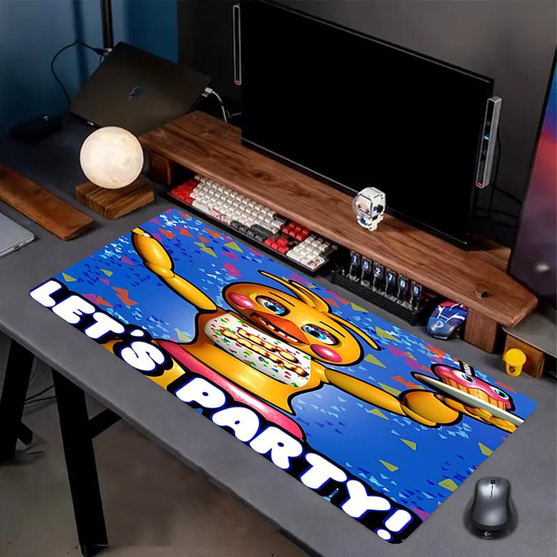Five Nights at Freddy's Print Mouse Pad, Anti‑Slip Desktop keyboard Mat, for PC Laptop Gaming Working Daily Use, Cool Festival Surprise Gift
