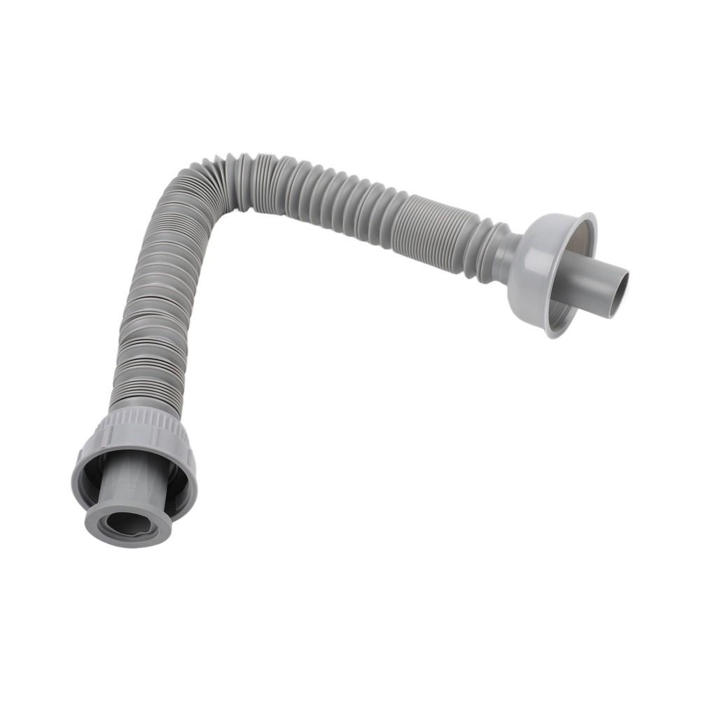 Reinforced ABS Drain Hose for Kitchen Sink with Expandable Design and 32/45/56mm Threaded Interface for Reliable Drainage