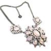 [P0211] - Opalescent Pink 'Sissi' Designer Necklace