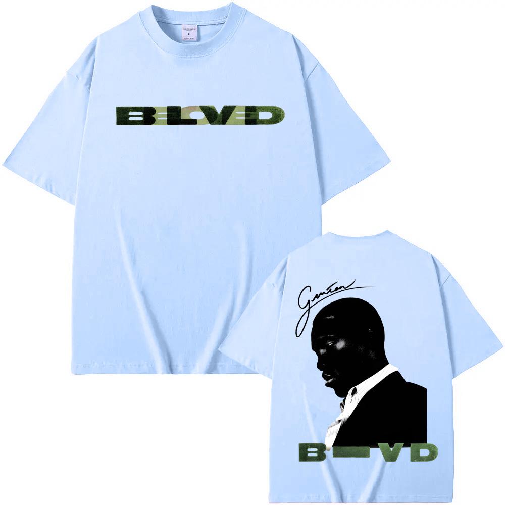 Giveon Hip Hop T Shirt Aesthetic High Quality Tee-shirt RopaMujer Clothing Graphic Printing Casual Retro Singer -Style Tshirt