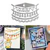 Celebration Banners Metal Die Cuts Cutting Dies Embossing Templates Molds Cuts Stencils for Album Card Photo Decoration