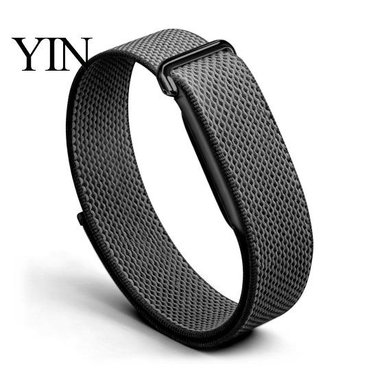 Универсальные спортивные сменные ремешки Нейлоновый ремешок для Fitbit Air, Дышащий ремешок для часов, Регулируемый спортивный браслет отводящий пот, Браслет против пота