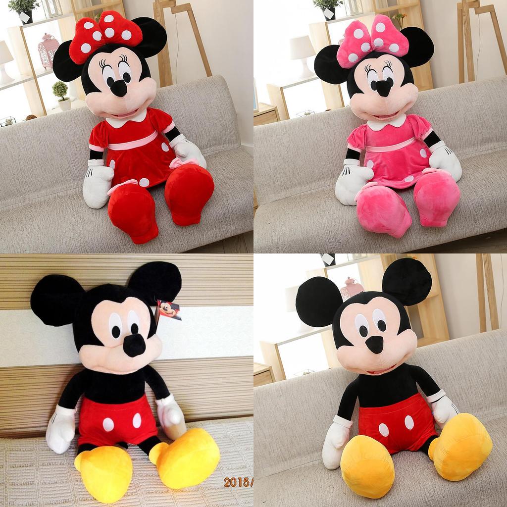 Versatile Mickey Or Minnie Mouse Plush Toy Doll Crafted With Soft Comfortable Materials For All Ages