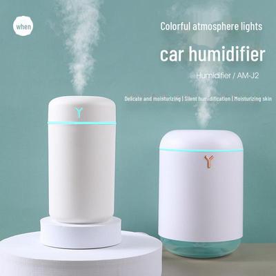2023 Мини USB Бесшумный увлажнитель воздуха для дома и автомобиля с большим объемом тумана