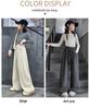 2025 New Style Girls' Wide-Leg Sweatpants for Spring & Autumn - Fashionable for Middle & Large Children, Junior High Students
