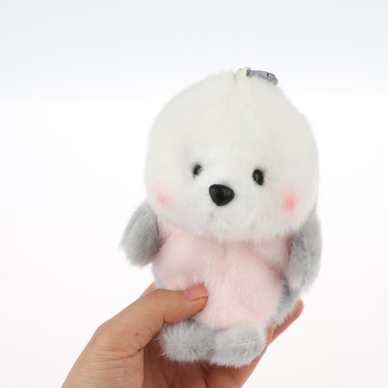 Dolphin Plush Bag Pendant Stuffed Animal Keychain Cute Soft Toy for School Backpack Purse Kids Gift