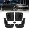 Small Front + Rear Splash Guards Mud Flaps Mudguard Outdoor Personal Car Parts Decoration for Honda Civic