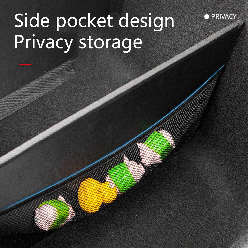 Органайзер-разделитель для багажника автомобиля с сетчатым карманом для Model Y Боковая коробка для хранения Разделительная перегородка Автоаксессуары