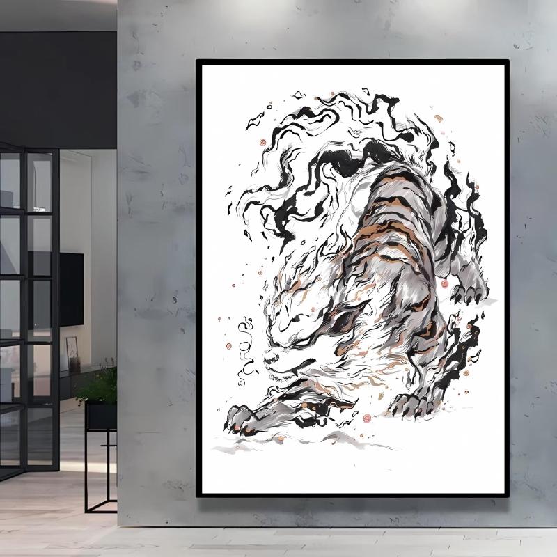 Print on Canvas Pokemon Swampert Poster Comics Pictures Not Fading Home Living Room Bedroom Wall Decoration Friends Gifts