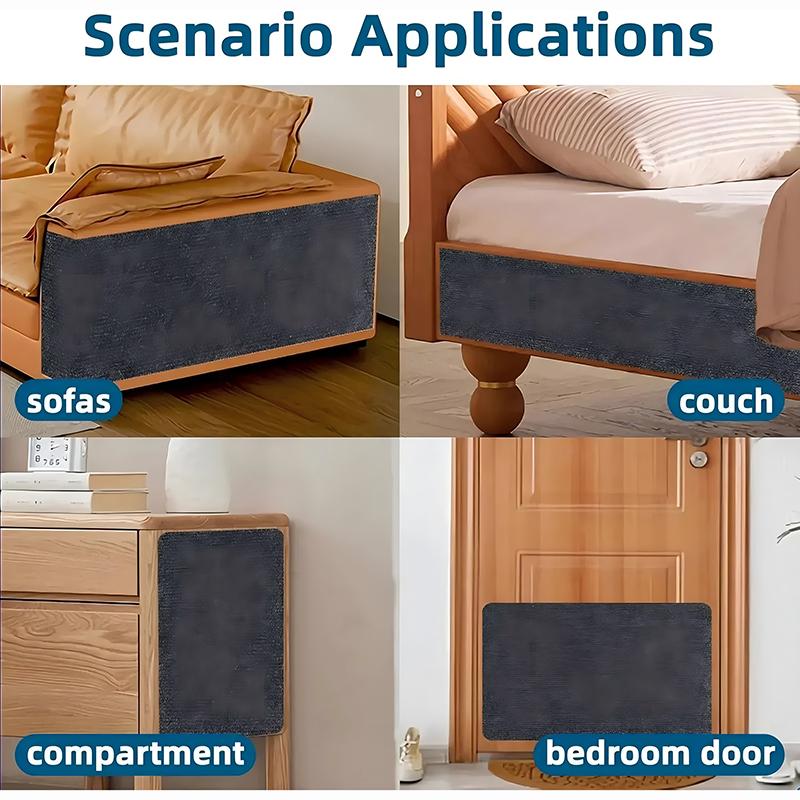 Коврик для защиты от когтей кошек, самоклеящийся коврик для ковров, антицарапающий коврик для кошек, мебель, диван, уголок, внутренний диван, настенный протектор