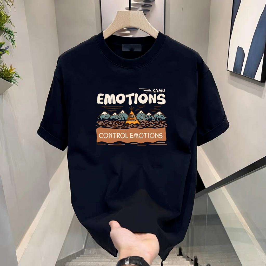 Летняя свободная футболка с принтом INS Fashion Trend для мужчин с коротким рукавом и круглым вырезом, одежда для пар, черная/белая XXS-6XL