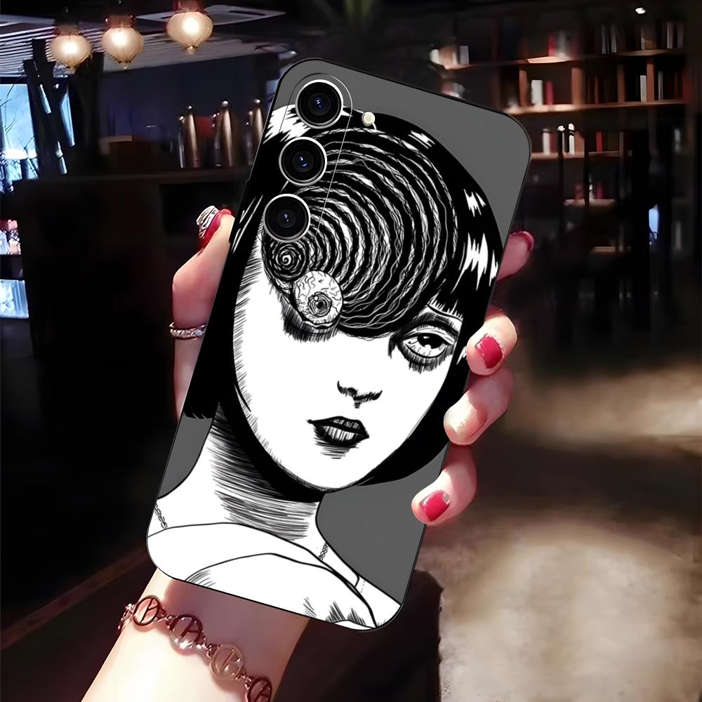 Чехол для телефона Junji Ito Horror Manga T-Tomie для Samsung S26 S25 Edge S24 S23 S22 S21 S20 Ultra Plus Fe Galaxy Силиконовая крышка