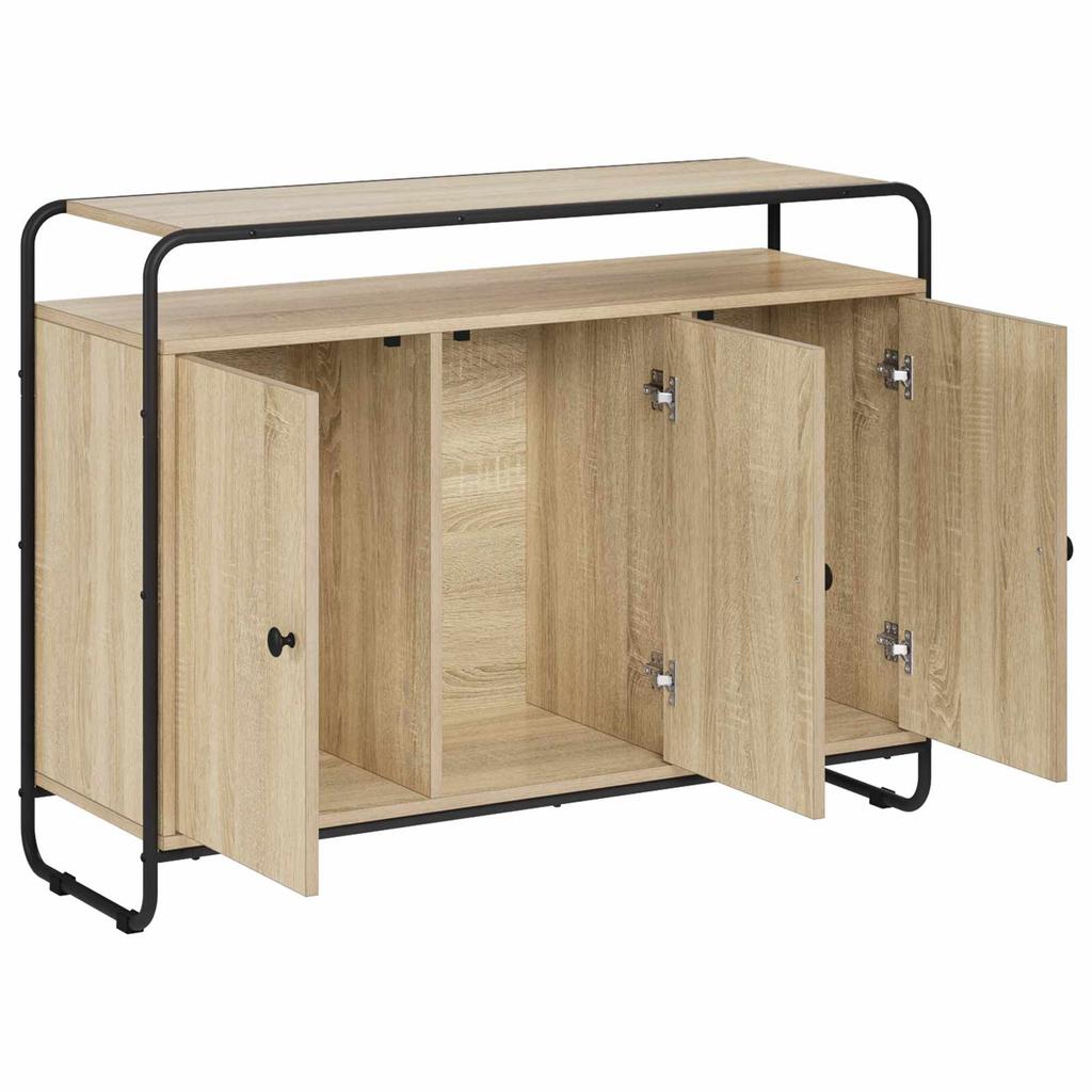 Sideboard Sonoma Oak 102 x 35 x 75 cm Engineered Wood