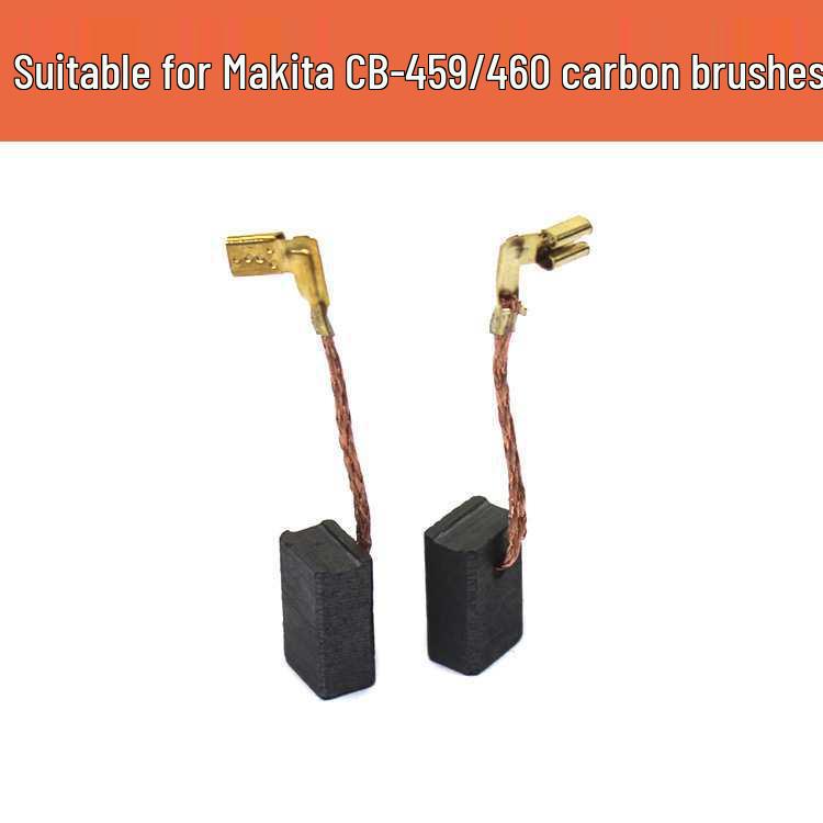 Compatible Carbon Brushes for Makita Angle Grinder Models GA4030, GA4031, GA0900, GA9506, M8700, M8701, CB-459, CB-460