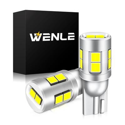 Светодиодная лампа WENLE T10, Супер Взрывной Свет, Белый, 2 лампы, 1000 люмен, 6500K, Японский