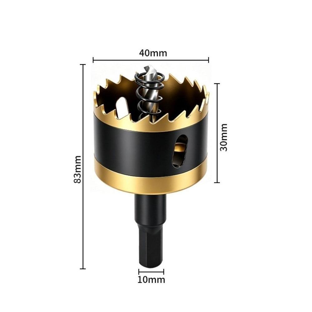 15-80mm Bi-Metal Hole Saw with Pilot Drill Hole Cutting Tool Handheld Electric Drills