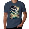 Ukiyo e style Landscape T-Shirt funny t shirts dark humor t shirt man luxury funny t shirts man T-Shirt