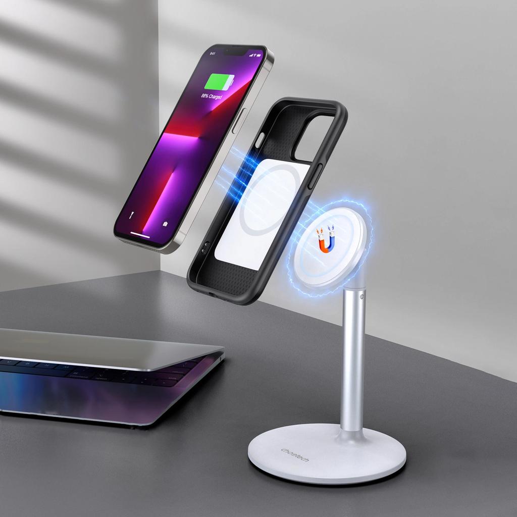 Choetech Mfm Anti-Drop Case Made For Magsafe Case For Iphone 13 Pro Black (Pc0113-Mfm-Bk)