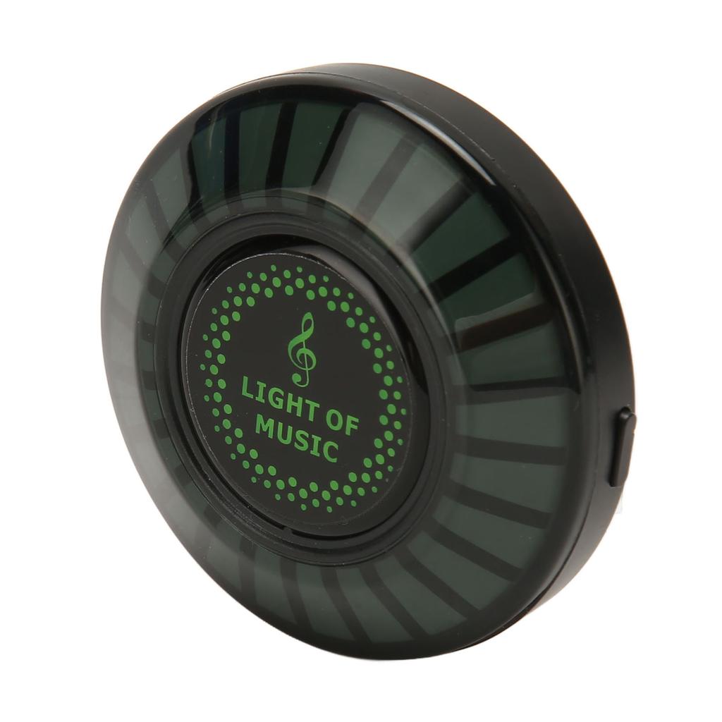 Круглый цветной RGB-звукосниматель с ароматизатором, активируемый голосом, с подсветкой