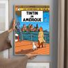 1 шт. Приключения Тинтина Классика Аниме Плакат Печать Идеальный Дизайн Скандинавский Современный Гостиная Домашний Декор Подарочный Бар Эстетический Декор