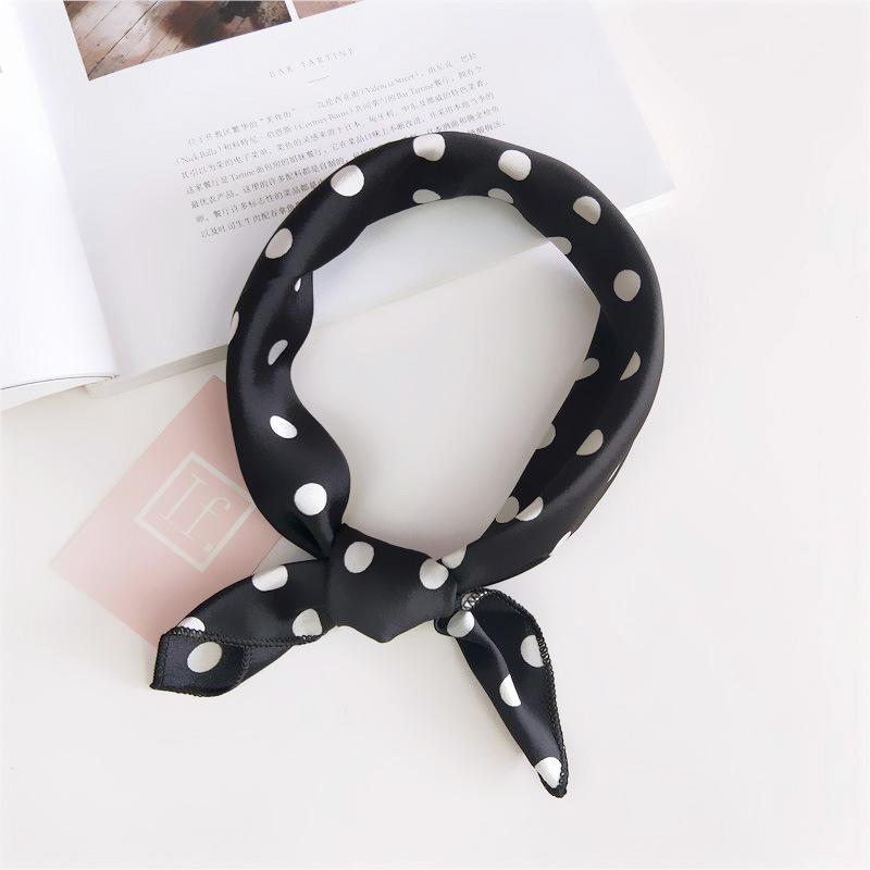 50 Spring/Summer New Small Scarf Small Square Scarf Women'S Professional Decoration Printed Professional Fashion Scarf