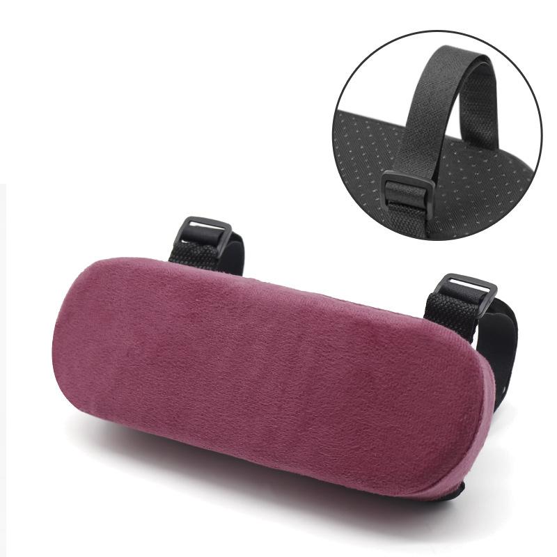 1Pc Elbow Support Cushion for Arm Memory Foam Armrest Pads for Office Chair Pressure Relief Universal Fit Covers for Desk Chairs