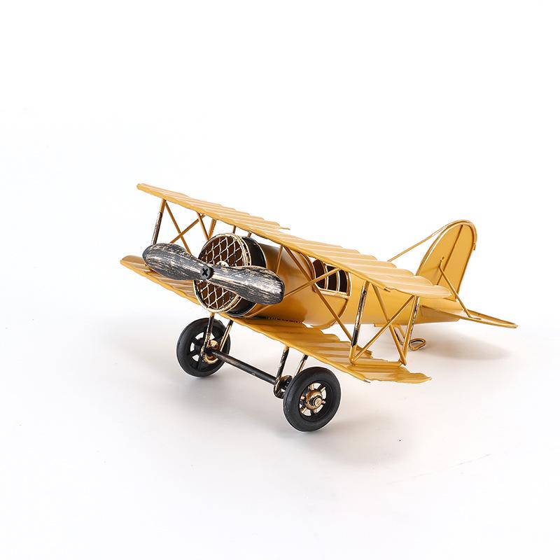 Creative WWII Retro Metal Airplane Model - Office Decoration and Gift