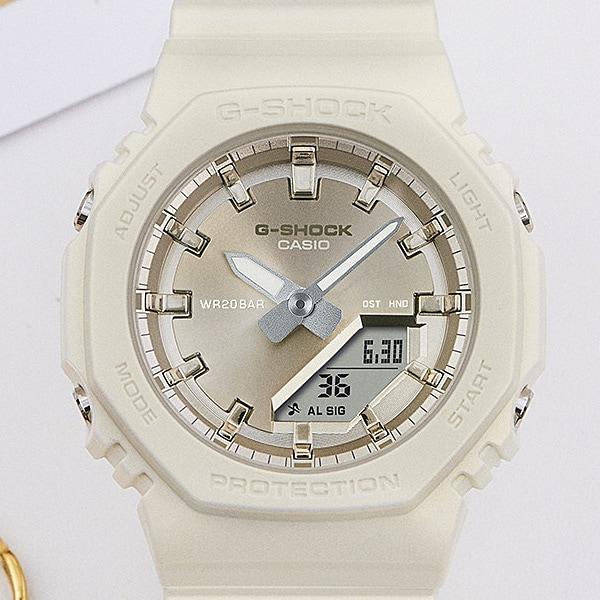 Casio Женские часы G-SHOCK GMA-P2100ST-7AJF [G-SHOCK Minimal Design] Круглые цифровые аналоговые часы