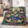 Hunter Anime Print Blanket Warm  Comfortable Flannel Blanket Suitable for Bedrooms, Sofas, Beds, Chairs, Picnics, Travel