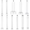 Church Party Match Large Cylinder Rib Clay Tools Handmade Long Pole Soap Making Candle Mold Stripe