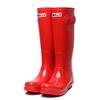 Women's Waterproof Non-Slip Fashion Rain Boots - Spring/Summer Korean Style, Wear-Resistant Solid Color