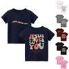 Футболки для малышей, девочек и мальчиков, детские футболки с короткими рукавами и принтом для мальчиков и девочек
