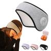 Archtypes Eye Mask and Earmuffs, Sleeping Earplugs, Soundproofing, Light Blocking, Velcro Closure (Gray)