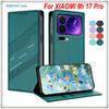 Роскошный кожаный чехол для Xiaomi Mi 17 PRO 5G, ретро-кожаный кошелек-книжка с откидной крышкой и магнитной застежкой, полная защита для Xiaomi Mi17 PRO, чехол, сумки для телефона