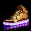 Мужские светящиеся кроссовки Унисекс Роскошные светящиеся кроссовки USB LED Цветная подсветка Светящаяся обувь Женская Ночник Вулканизированная обувь