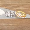 Nidin High Quality Original Design Retro Pearl Beaded Ring Open Adjustable For Women Fashion Party Finger Charm Jewelry Gift