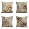 Домашний Декор Цветочный Художественный Узор Наволочки с Узором Чехол для Подушки Подходит для Дивана Спальни Автомобиля Наволочка