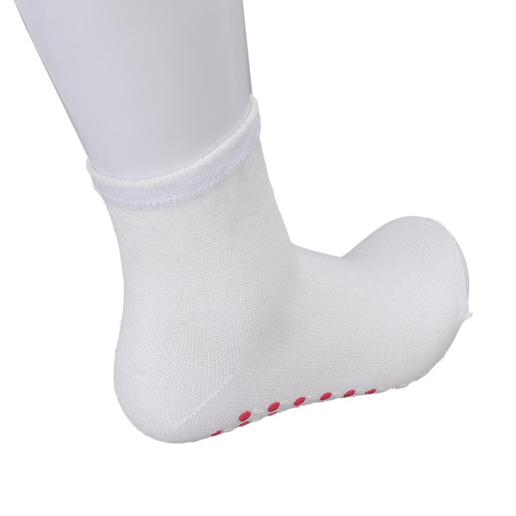 Носки для акупрессурного массажа стоп, Зоны рефлексологии, Точки давления, Схематичные носки с обозначенными отражающими зонами