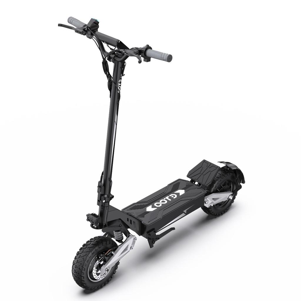 OOTD T10 Multi Terrain Folding Electric Scooter 48V18Ah Battery 500W Motor 11 Inch Road Tires Outdoor Riding E-Scooter For Adult