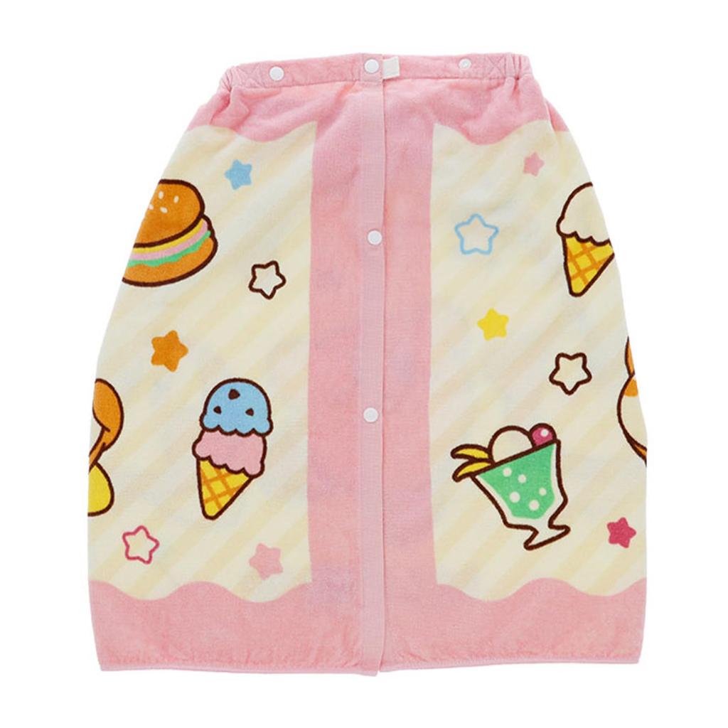 Marushin 60cm Long Roll Nintendo Gourmet Kirby and Antibacterial and UV for Boys and 4585033300 Towel, Kirby's Adventure, Friends, Protection, Girls,