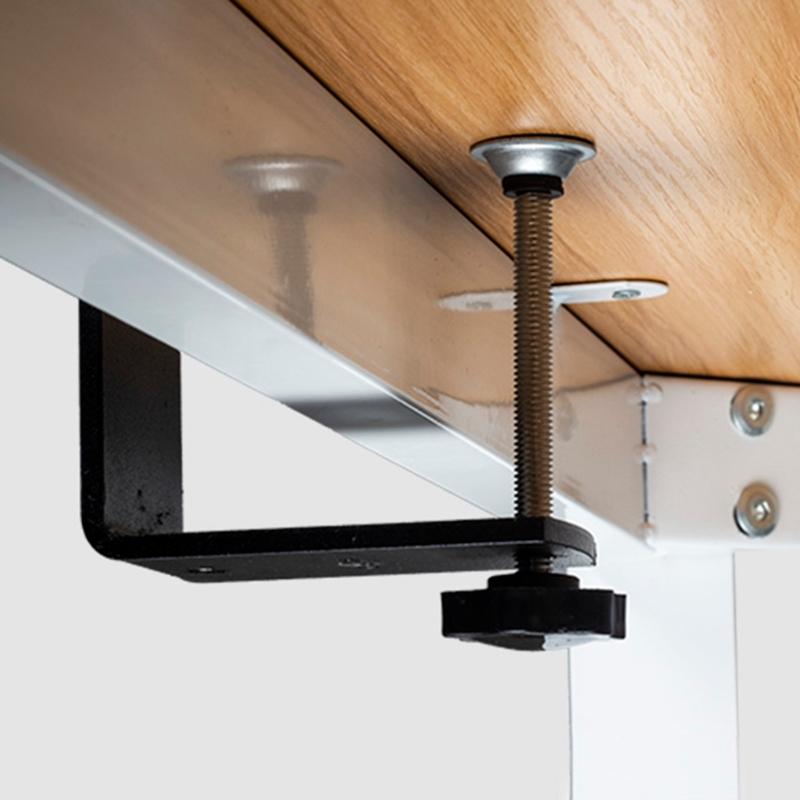 Aluminum Alloy Replacement C-Clamp Desk Light Clamp Mount Holder Cantilever Bracket for Desktop Table Lamp