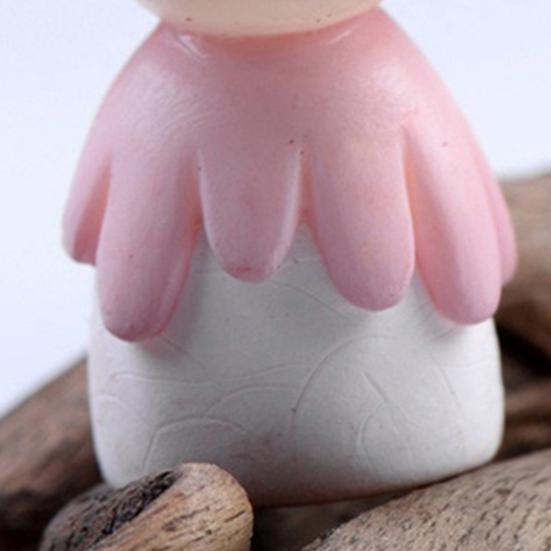 Фигурка гриба, милая домашняя фигурка гриба из смолы ручной работы для сада