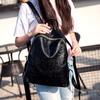 New Top Layer Cowhide Backpack Japanese and Korean Schoolbag Women's Simple Leather Backpack
