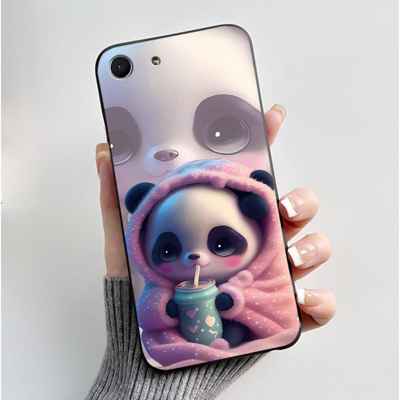 Case For sony Xperia XZ4 Compact Black Silicone Soft Case sony Xperia Ace 2019 Luxury Cute Love Rabbit Funny Cartoon Back Cover