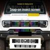 Бейджин BJ40 Пристегиваемая Москитная Сетка: Защита от насекомых на передний бампер без разборки, Аксессуар для внешней модификации