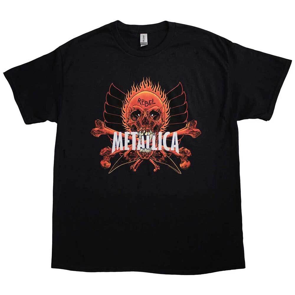 Логотип группы Metallica Репринт Винтажный стиль Унисекс S-4XL Унисекс Футболка